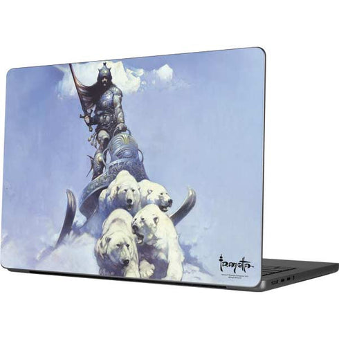 Sliver Warrior by Frazetta Apple MacBook Pro 14-inch Skin